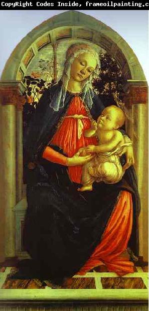 Sandro Botticelli Madonna of the Rosegarden